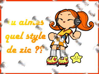 t'aime kel style de musique ?